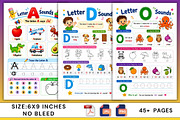 Beginning Letter Sounds for Kids, a Stationery Template by Designmela01 (Thumbnail 4 of 6)