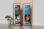 Street Banner Mockup., an Advertising Mockup by GraphicWindow (Thumbnail 5 of 6)