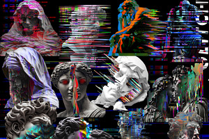 GLITCH SCULPTURES COLLECTION