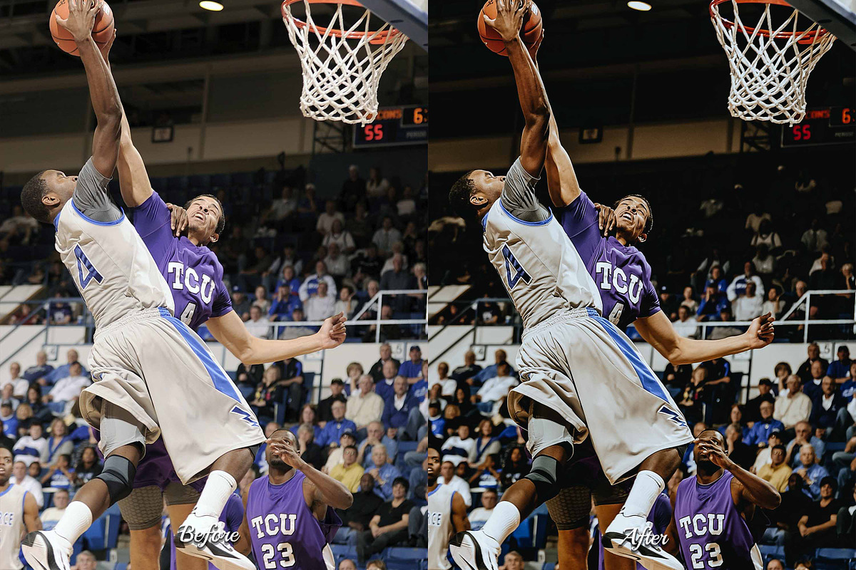 15 Basketball Photoshop Actions, an Action Add-On by 3Motional (Photo 5 of 10)