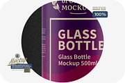 Glass Bottle Mockup, a Packaging Mockup by Reformer Mockup (Thumbnail 4 of 6)