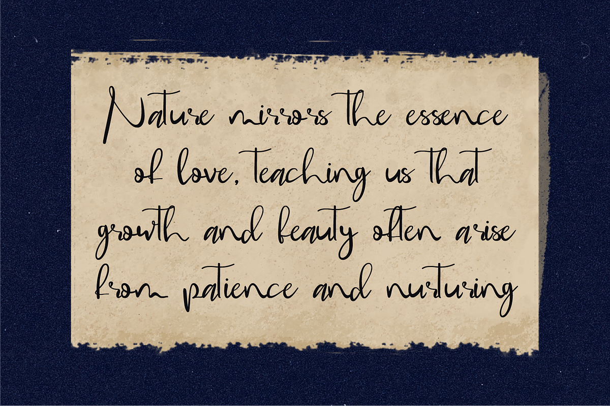 Dellynne - Elegant Signature Handwri, a Handwritten Font by Indotype Foundry (Photo 5 of 10)