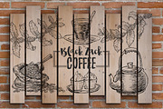 Watercolor Coffee Element, a Food Illustration by Graphobia (Thumbnail 5 of 10)