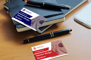 Business Card In Four Colors