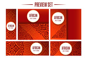 Collection African Vector Patterns, a Pattern Graphic by ToozDesign (Thumbnail 3 of 3)