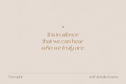 Nymphi | soft detailed sans + italic, a Sans Serif Font by Minna Kaario (Thumbnail 2 of 13)