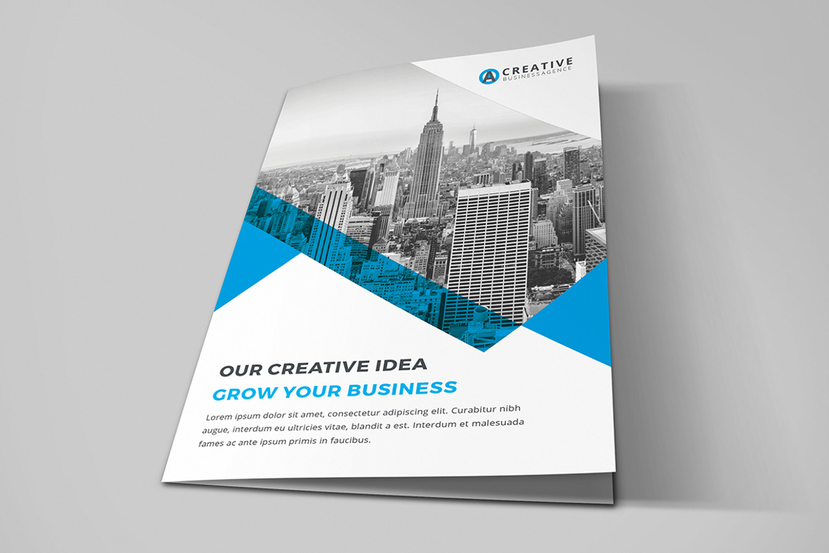 Business Bi-Fold Brochure, a Brochure Template by design_pick (Photo 4 of 4)