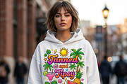 Tanned and Tipsy T-Shirt Design, a Shirt Mockup by Vector Stall (Thumbnail 1 of 9)