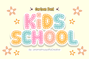 Cute Stitch - Display Font Types, a Font by KiddoGlyphs Studio (Thumbnail 2 of 3)