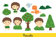 Adam and Eve Bible Story collection, an Illustration by Peekadillie Art (Thumbnail 3 of 3)