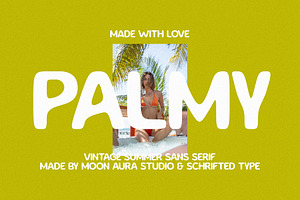 Palmy - Retro Summer Sans