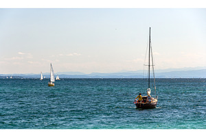 Yachts on Konstanz lake, Germany, a Transportation Photo by Leonid Andronov