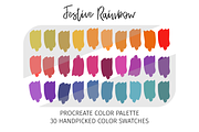 Procreate Christmas Color Palettes, a Palette Add-On by STUDIO 17 (Thumbnail 8 of 11)