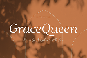 Grace Queen - Stylish Italic