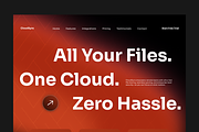 Figma SaaS Product Landing Page, a Landing Page Template by Musara (Thumbnail 2 of 5)