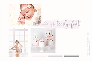 Sophia Ronald // Lovely Script Font, a Script Font by PeachCreme (Thumbnail 4 of 22)