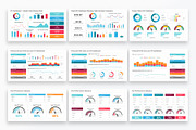 KPI Dashboard PowerPoint Template, a Presentation Template by SlideGrand (Thumbnail 2 of 6)