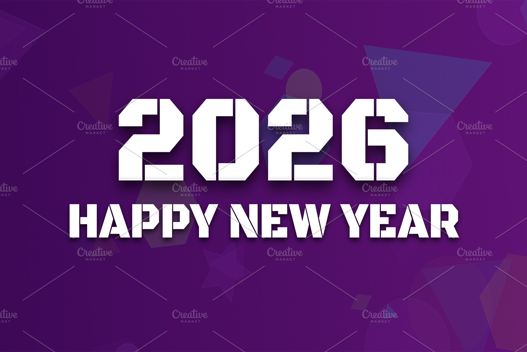 Happy New Year 2026 Background, a Background Photo by Vectorium Studio