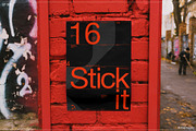 Stickers Mockup 007, a Merchandise Mockup by Burmess (Thumbnail 2 of 3)