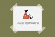 Mental Wellness: 50 Mindful Moments, a Person Illustration by Veyla (Thumbnail 15 of 15)