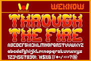 Dragon Monster font, a Font by weknow (Thumbnail 5 of 8)