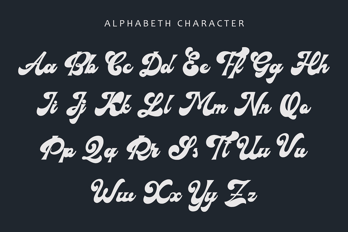 Youth Heritage - Bold Script Font, a Script Font by HeyFonts (Photo 4 of 10)