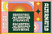 Kosnat Trunks Retro Display Typeface, a Sans Serif Font by alit design (Thumbnail 2 of 20)