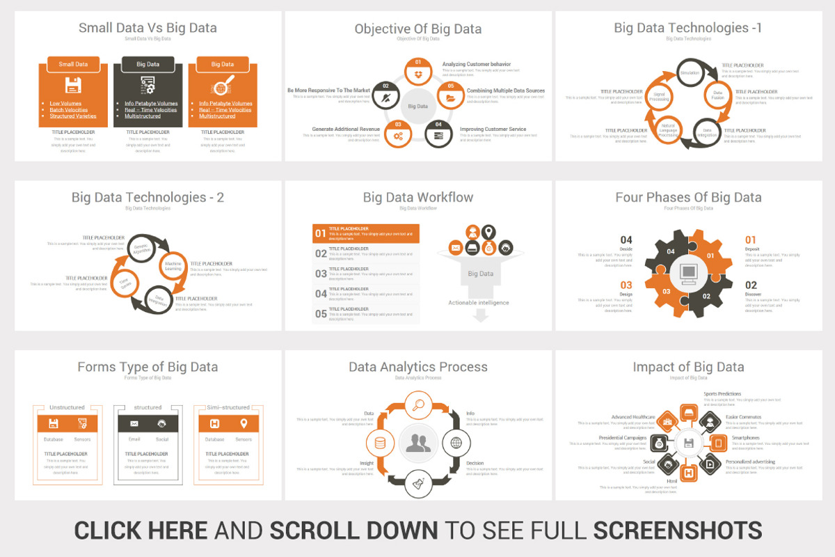 Big Data Analytics PowerPoint, a Presentation Template by OceanArt