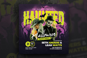 Halloween Party Flyer