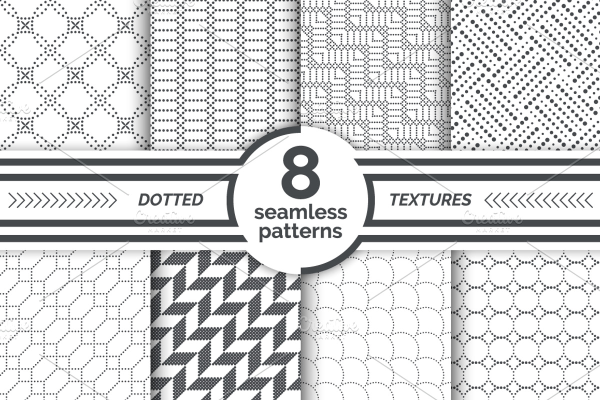 Modern small dotted patterns, a Pattern Graphic by pattern shop (Photo 1 of 9)