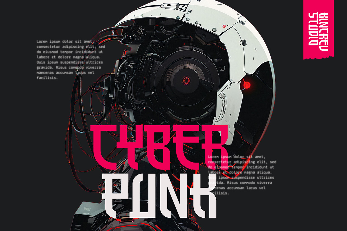 Katsu - Japanese Font Style, a Sans Serif Font by Kincrev Studio (Photo 4 of 6)
