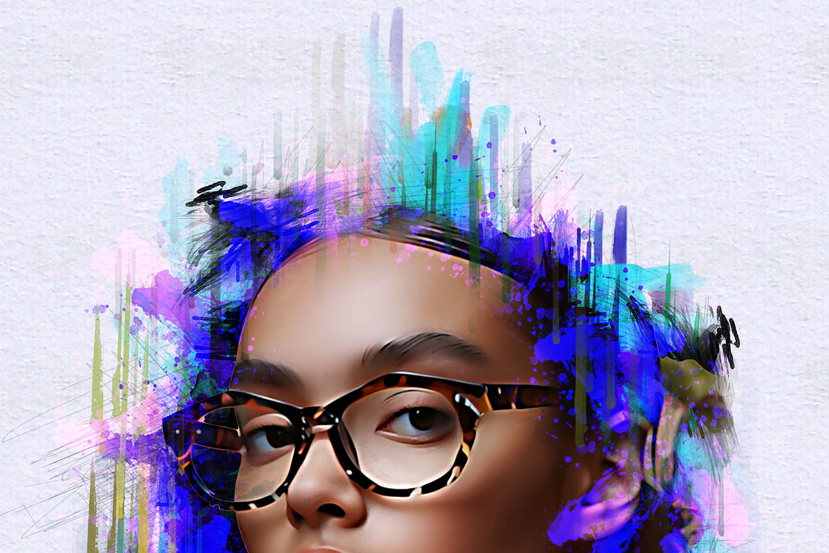Artistic Photo Manipulation Template, an Action Add-On by Photoshop Action (Photo 5 of 12)