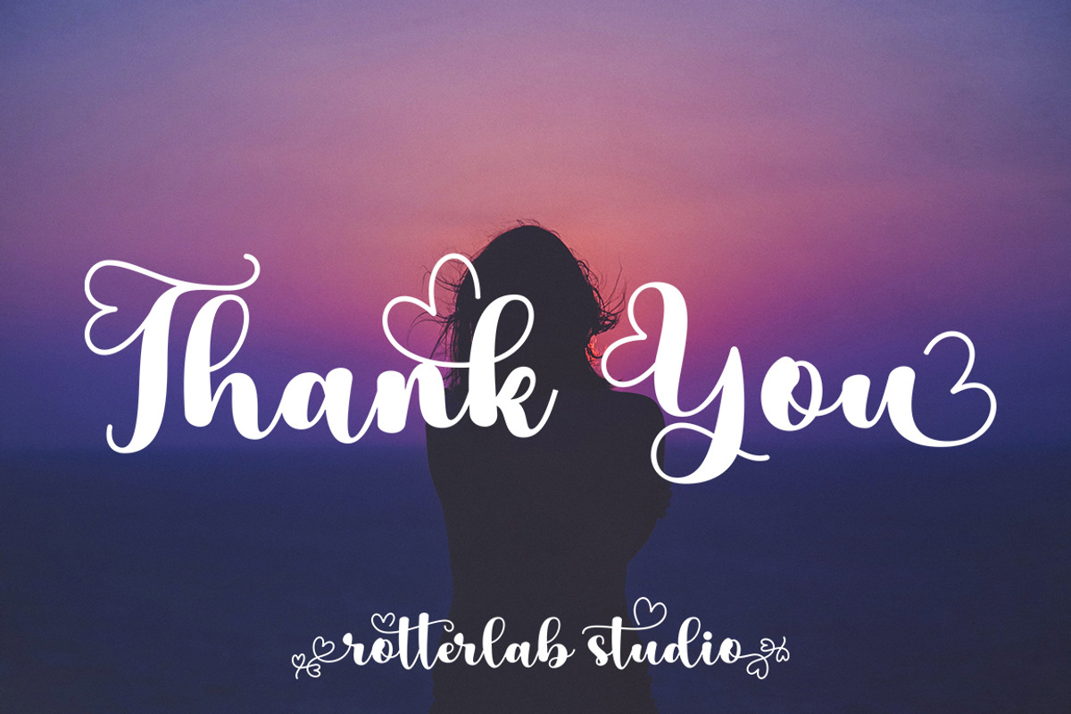 Snowlove, a Script Font by Rotterlab Studio (Photo 8 of 8)