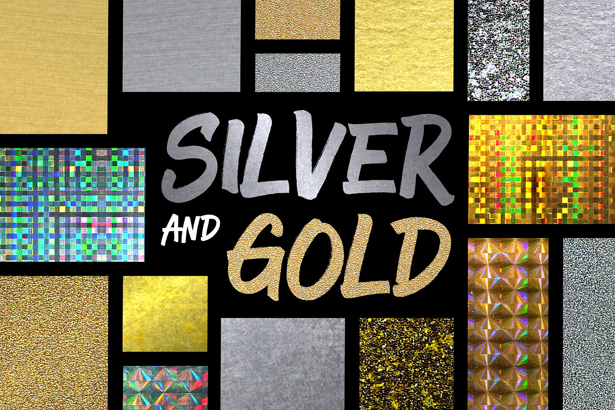 24 Silver and Gold Styles