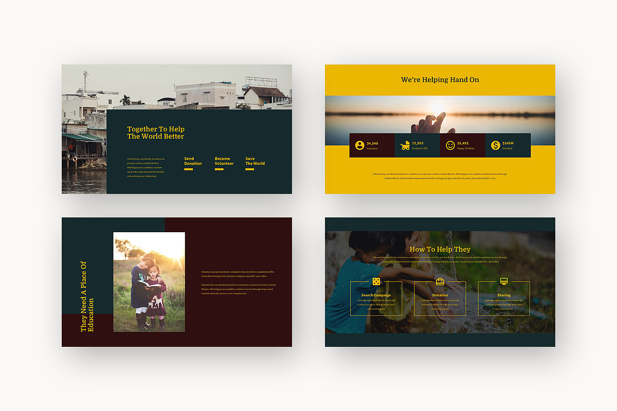 Kota : Charity Pitch Keynote, a Presentation Template by Punkl Camp (Photo 14 of 16)