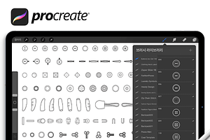 Button Accessories Stamp Brush Set