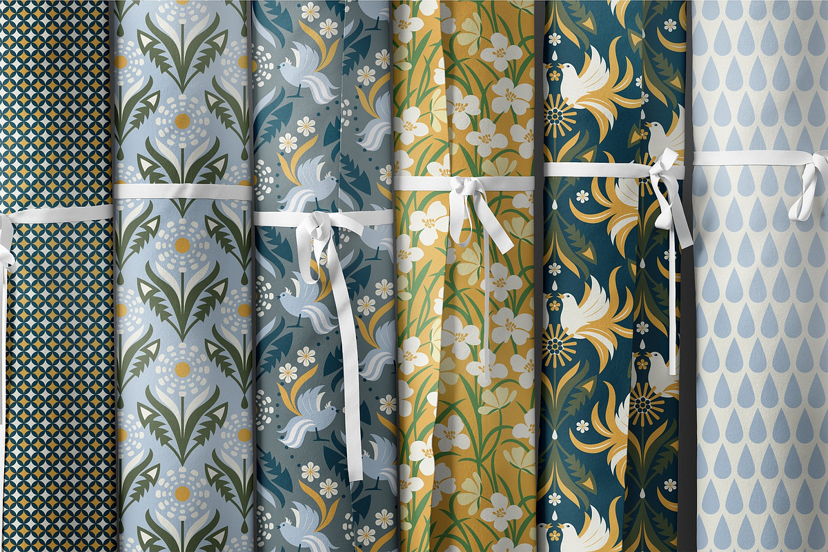Magical Meadow Pattern Collection, a Pattern Graphic by MarynArts (Photo 13 of 14)