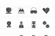 25 Mental Health Awareness Glyph, an Icon by IconBunny (Thumbnail 2 of 2)