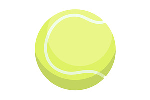 Tennis ball. Realistic sport ball, an Object Illustration by the8monkey