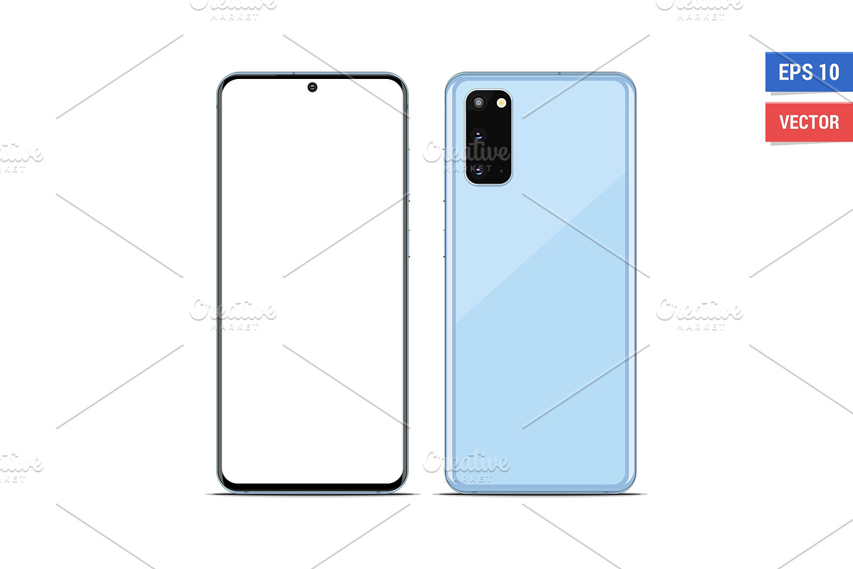 Mockup Samsung Galaxy S20, a Device Mockup by karetniy