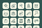 Children's Day Doodle Icons, an Outline Icon by Vectors Market (Thumbnail 7 of 8)