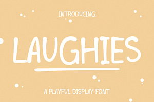 LAUGHIES - Playful Handwritten Font