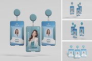 id card mockup, a Business Card Template by kebunmockup (Thumbnail 1 of 5)