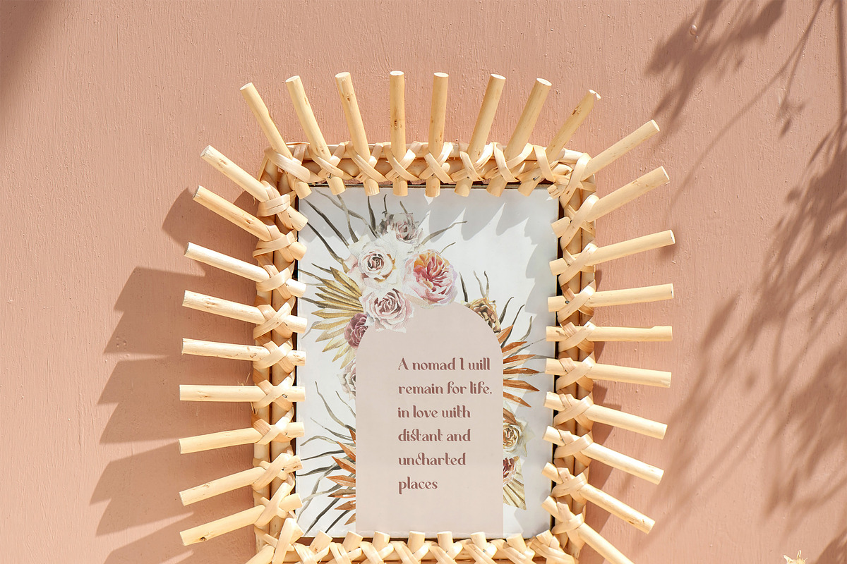 Desert Island Watercolor Boho, an Illustration by Catherine Wheel (Photo 4 of 18)
