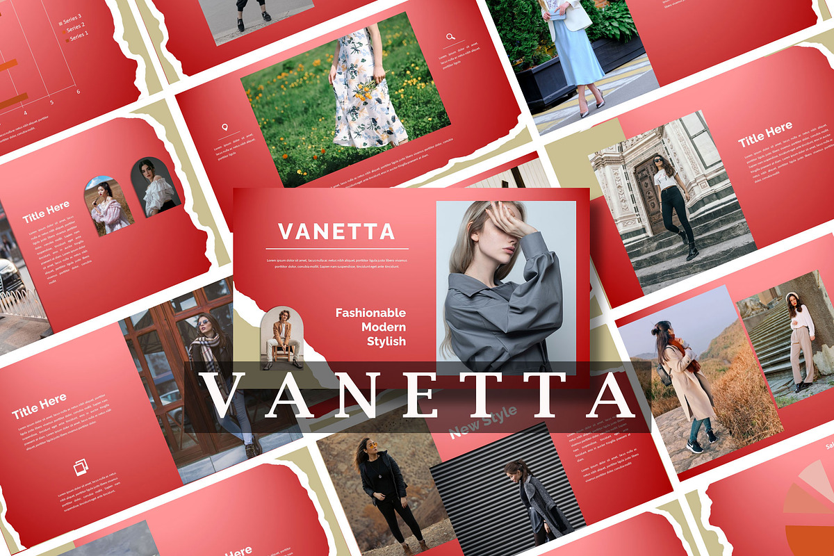 Vanetta Fashion Urban - Powerpoint, a Presentation Template by Putra Khan (Photo 1 of 12)