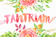 Watercolor Kit Styles + Typeface, a Script Font by JasGraphicTools (Thumbnail 2 of 24)