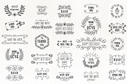 75 Hand-Sketched Logos, a Branding & Logo Template by Franzi draws (Thumbnail 5 of 5)