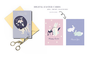 Easter Bunny Clipart Collection