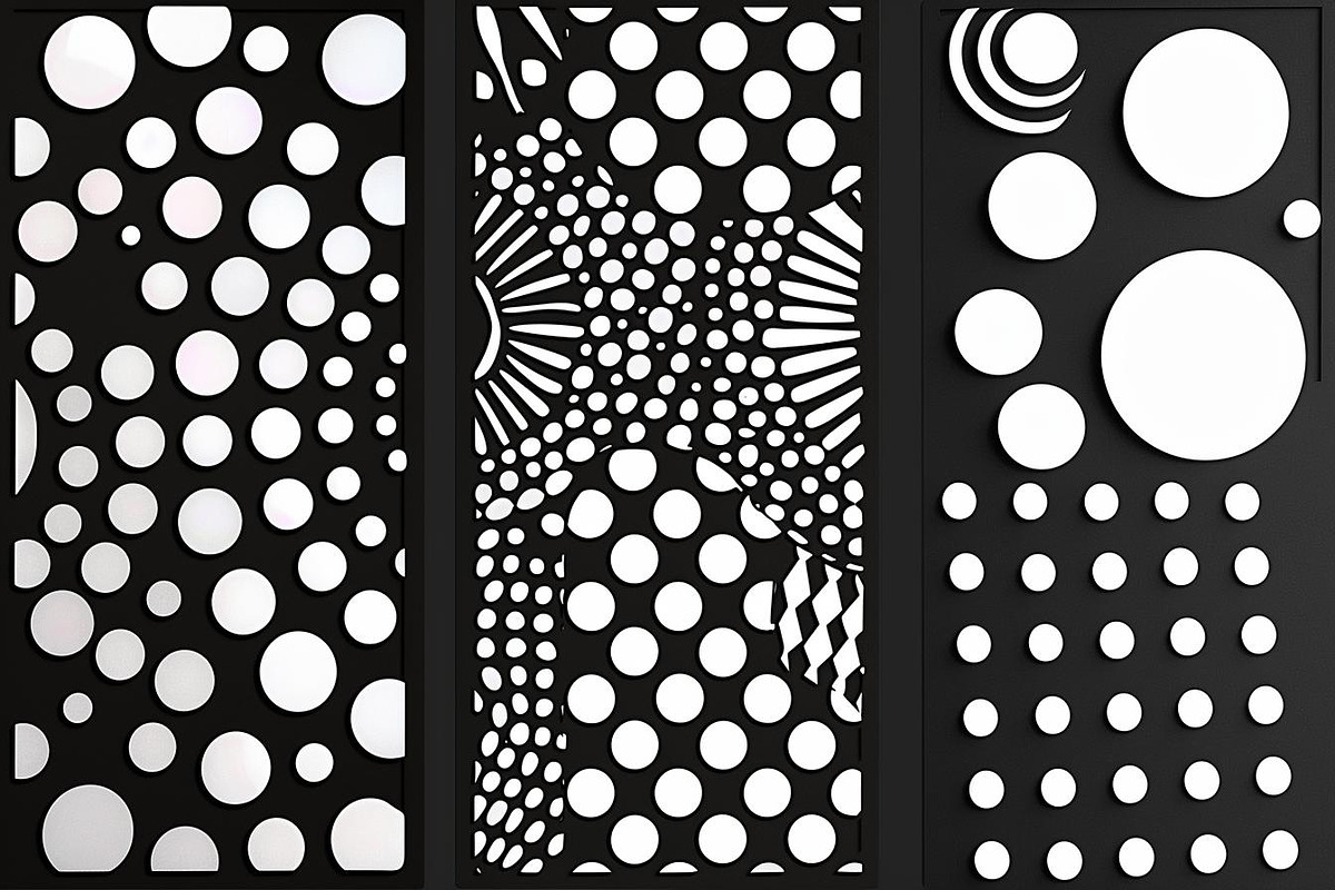 Decorative Geometric Vector Panels, an Illustration by hafijul (Photo 9 of 9)