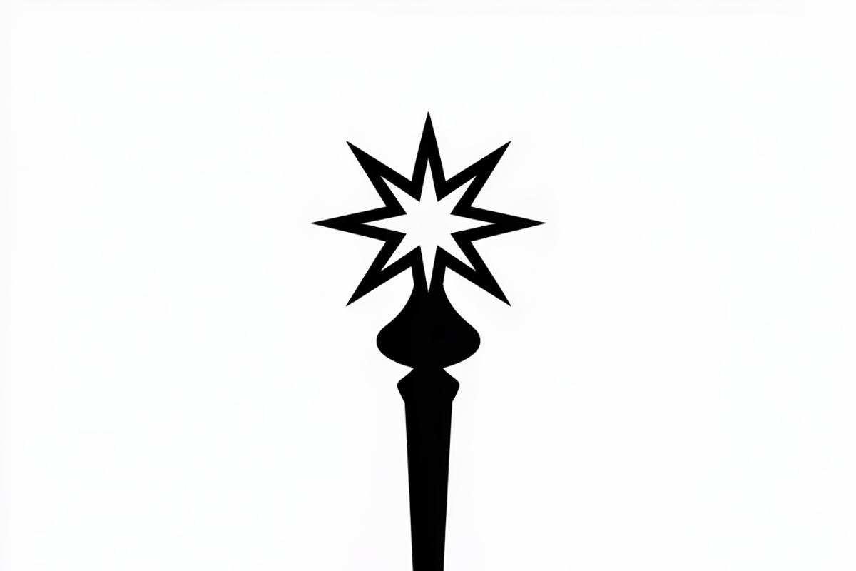 A stylish set of magic wand vector, an Illustration by Amazin_art (Photo 28 of 41)